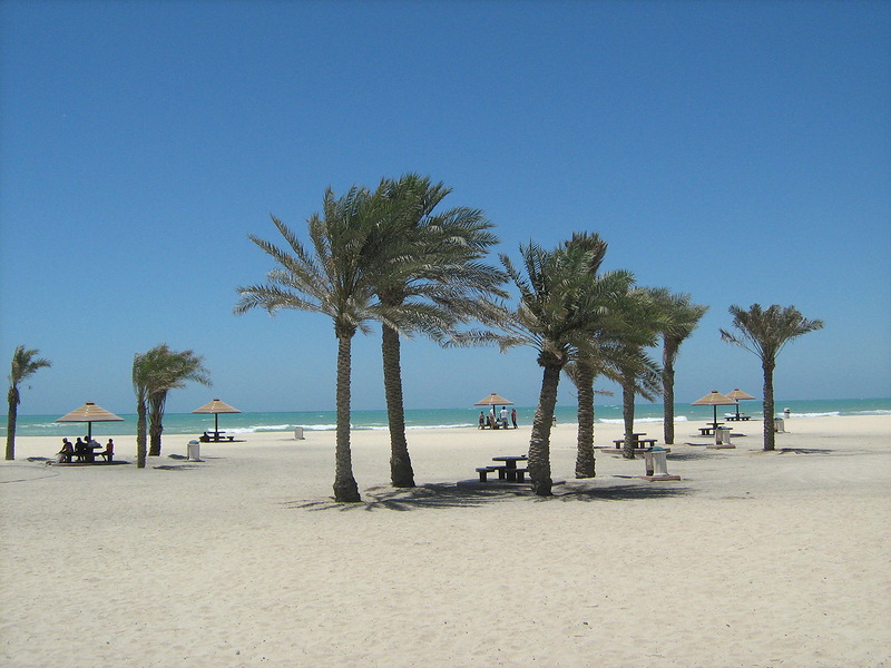 Городской пляж Аль-Корниш