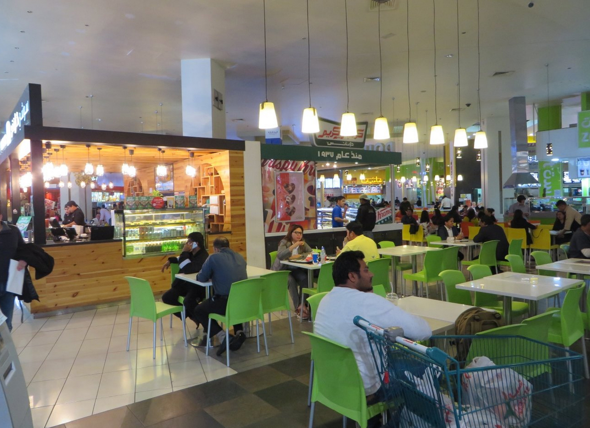 Кафе в Ibn Battuta Mall