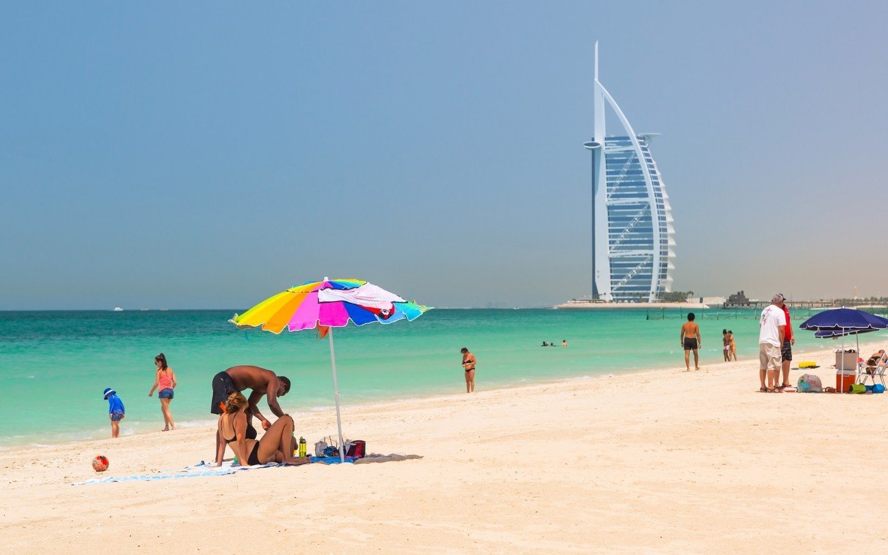 Самые популярные пляжи Дубая
