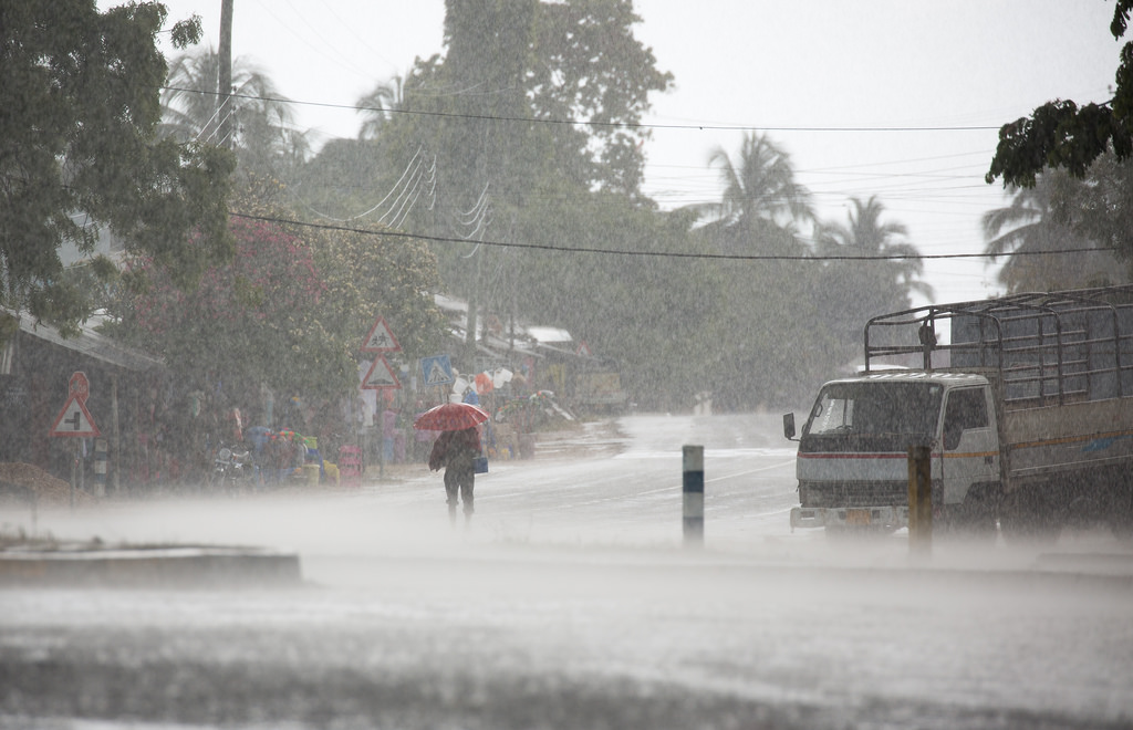 Проливные дожди на Занзибаре