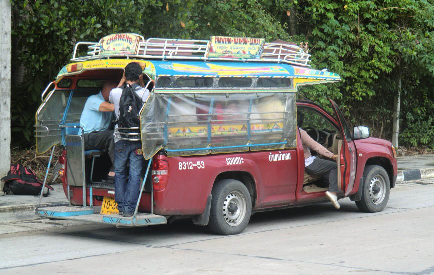 Сонгтео - маршрутное такси