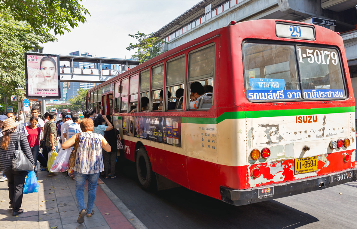 Автобус в Бангкоке