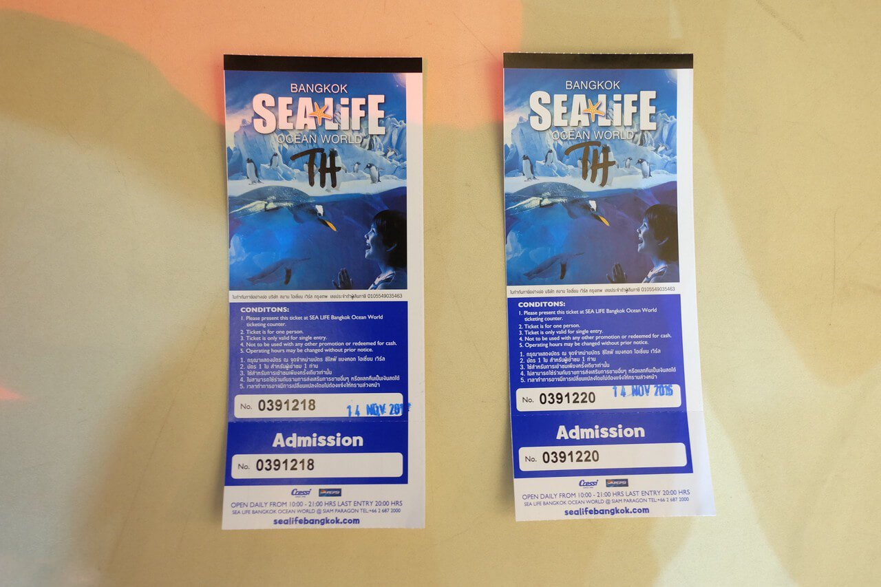 Билеты в Siam Ocean World