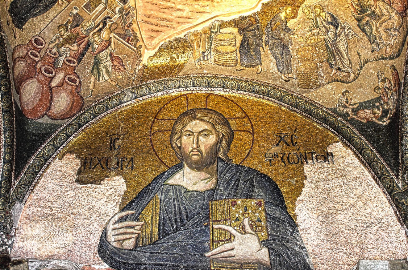 Мозаики в церкви Хора