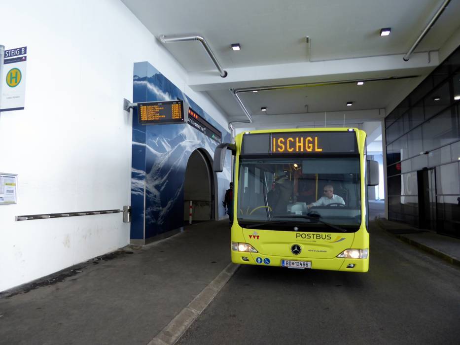 Автобус в Ишгль