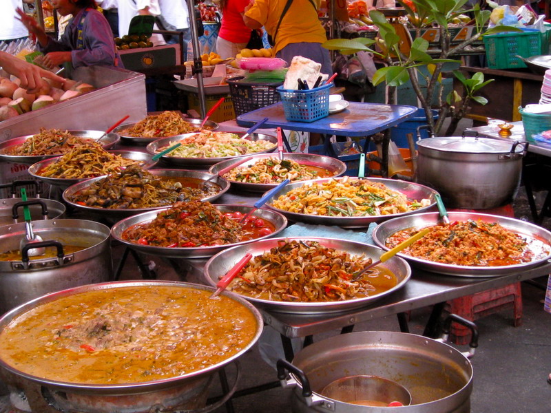Уличная еда в Паттайе