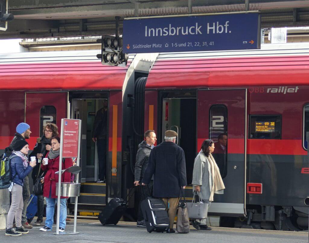 Станция Innsbruck Hbf