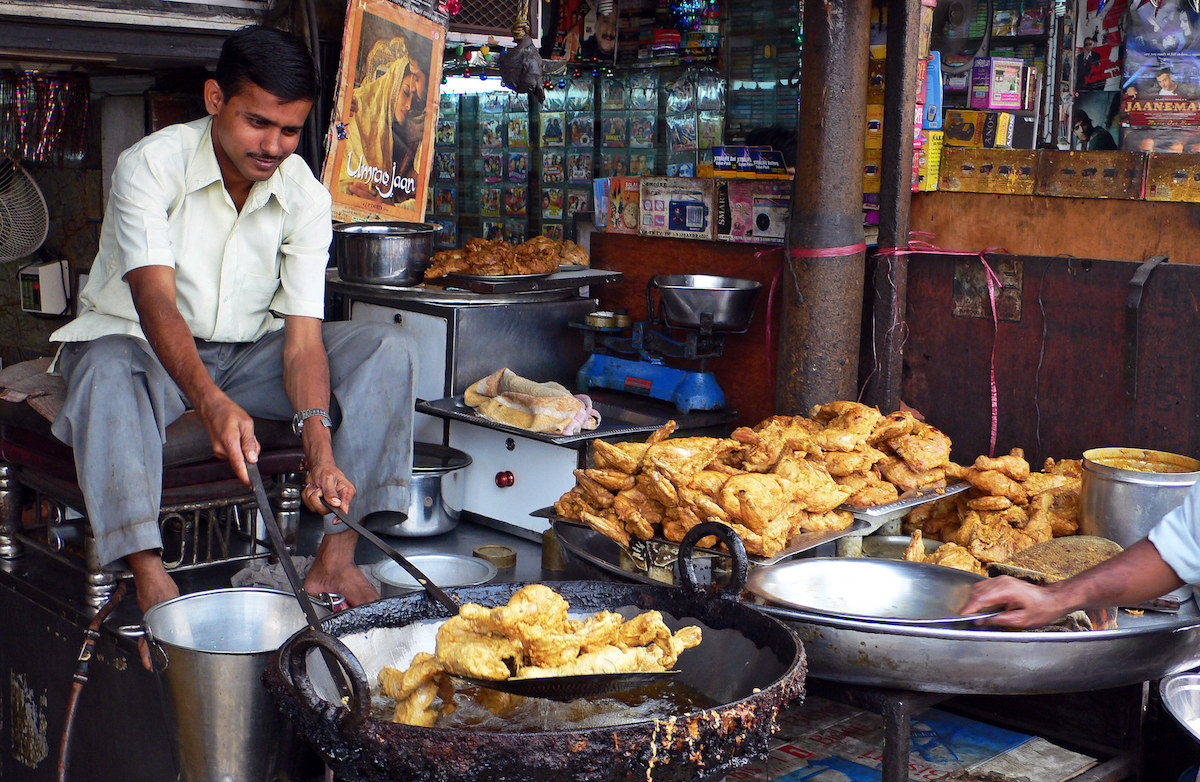 Уличная еда в Индии