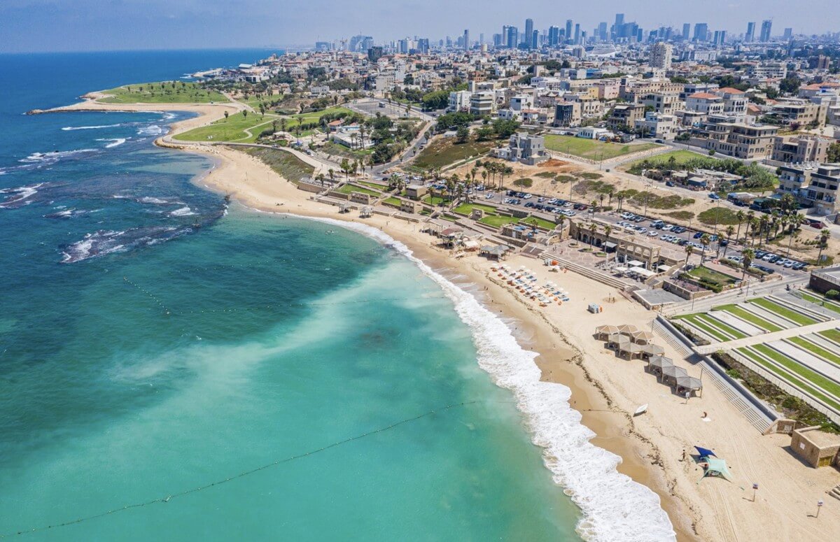 Givat Aliyah / Ajami Beach в Тель-Авиве-Яффо Пляж Givat Aliyah или Ajami Beach в районе Яффо