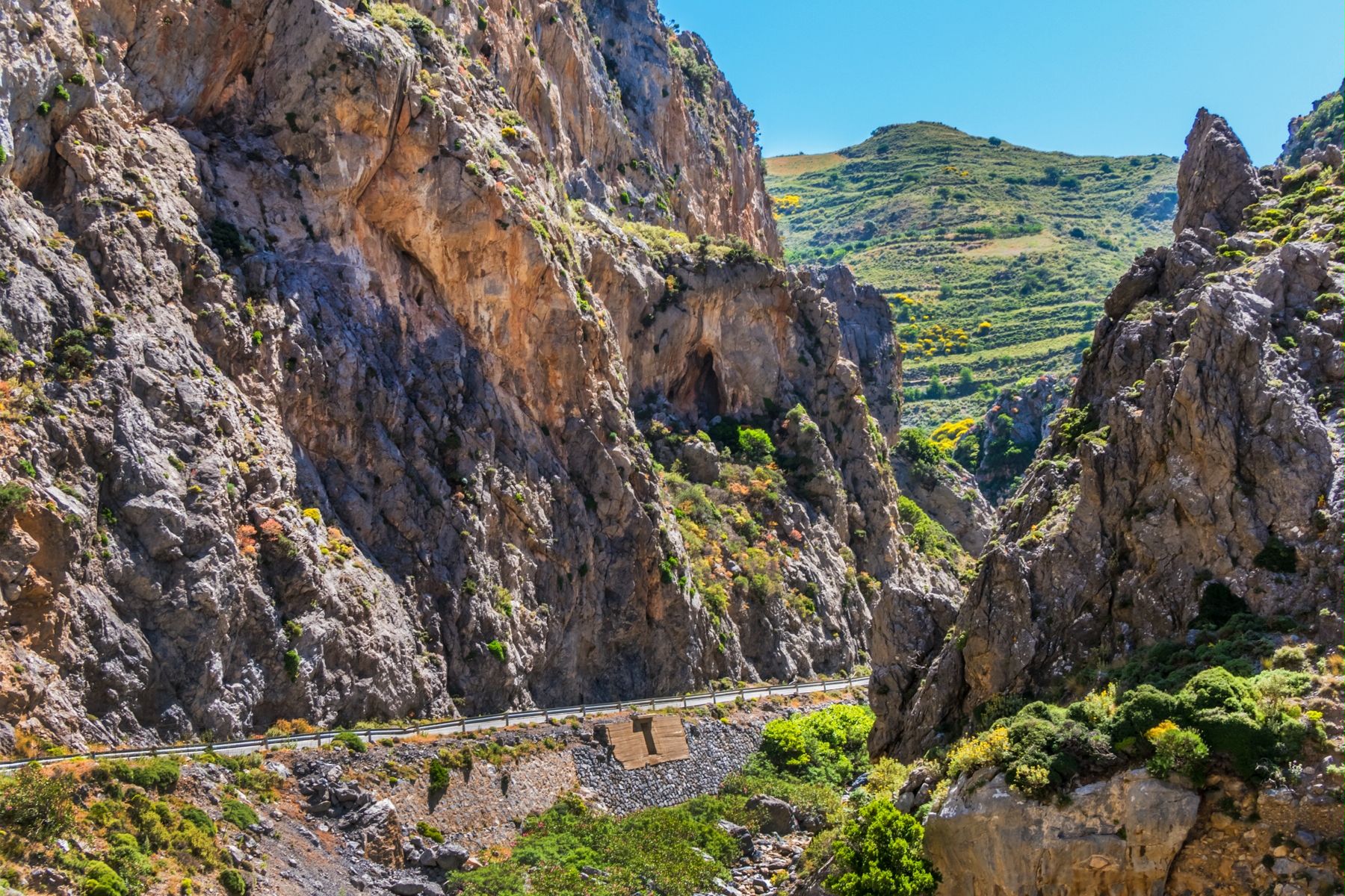 Ущелье Курталиотико, Крит
