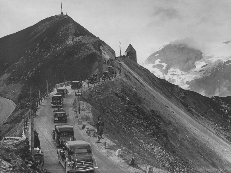 Открытие дороги в 1935 году