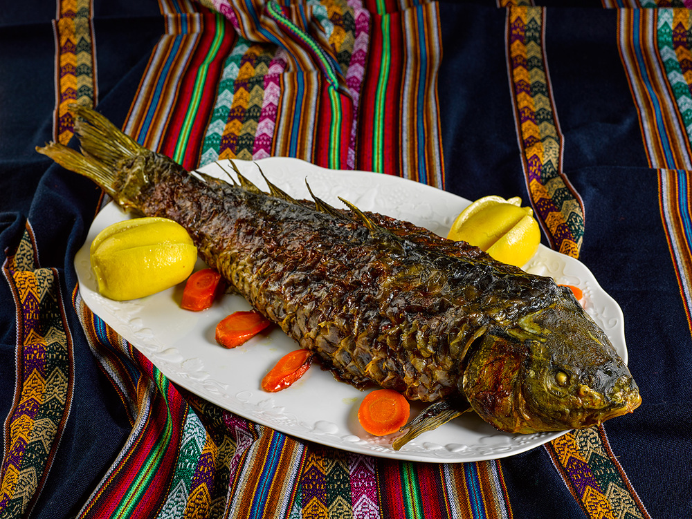 Блюдо из рыбы - символ плодородия