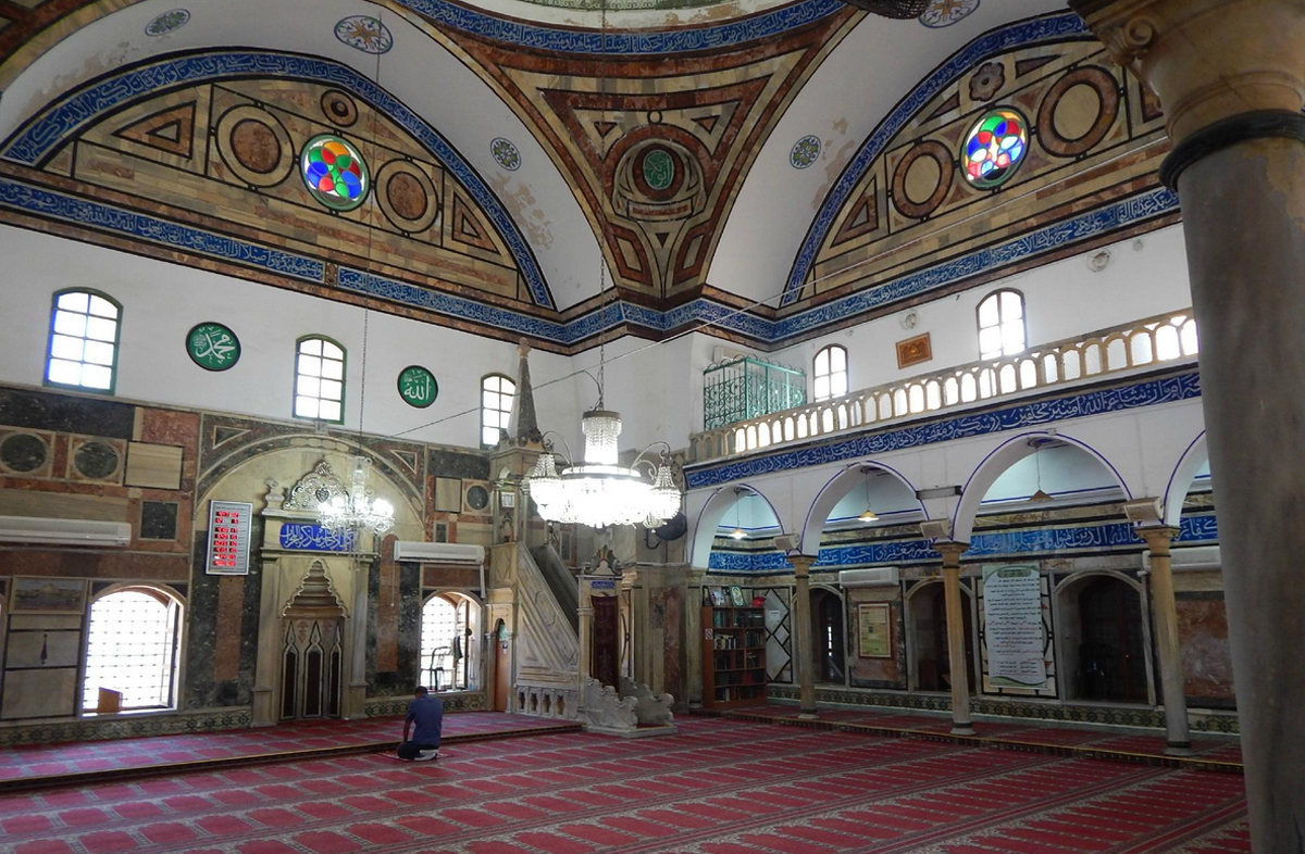 В мечете аль-Ажаззара
