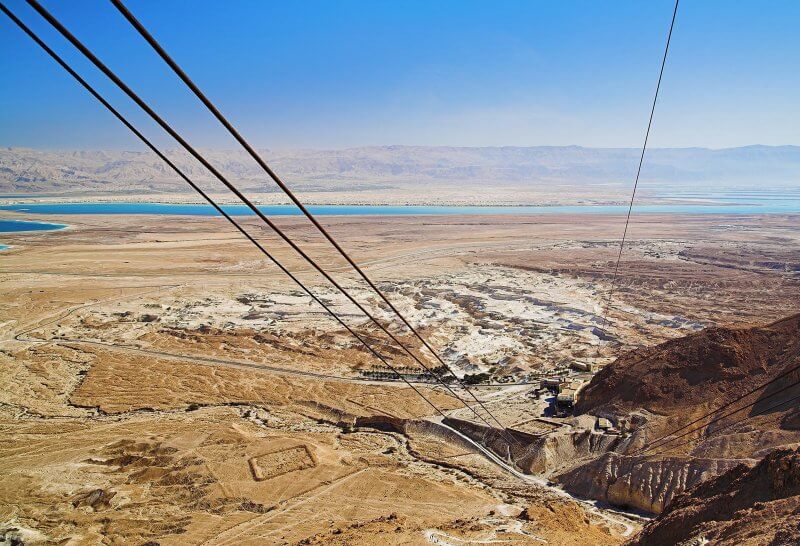 Гора Арад, Мёртвое море