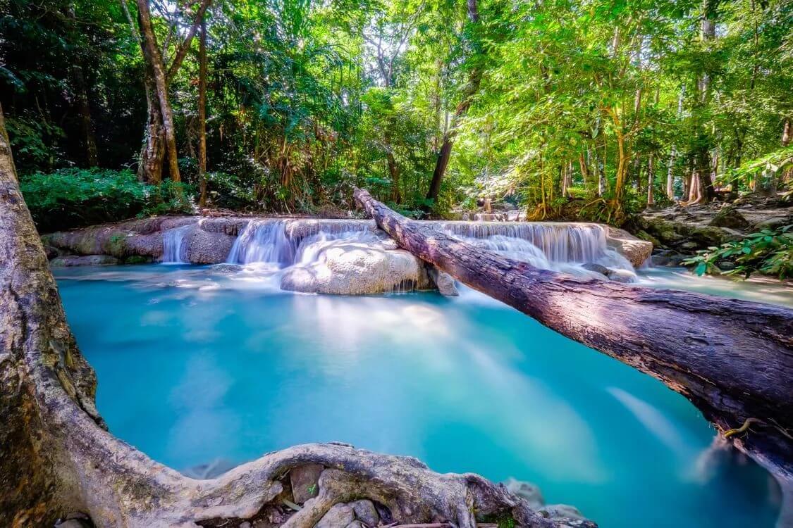 Водопад эраван в тайланде фото