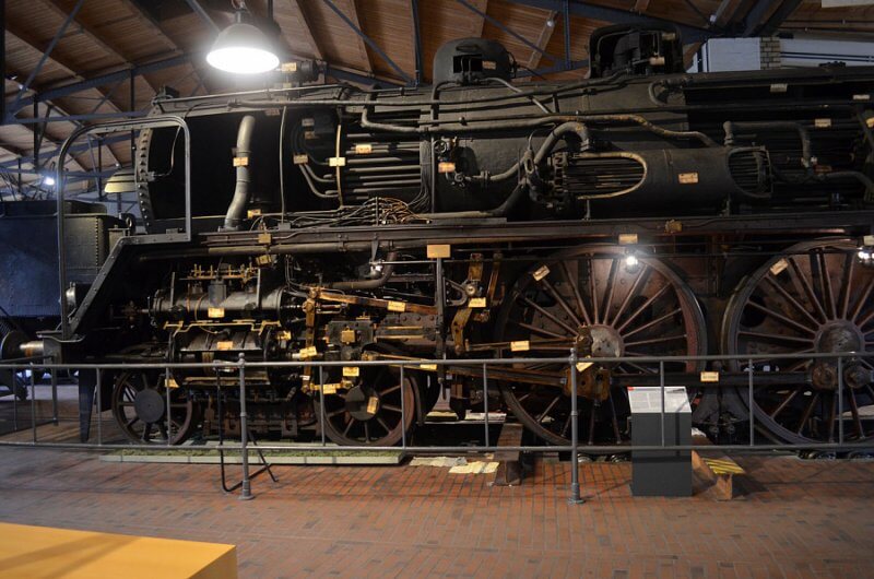 Зал в техническом музее