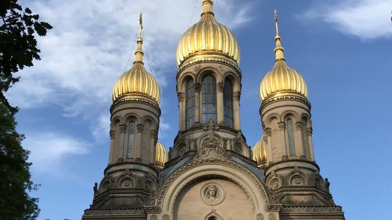 Купола церкви святой Елизаветы