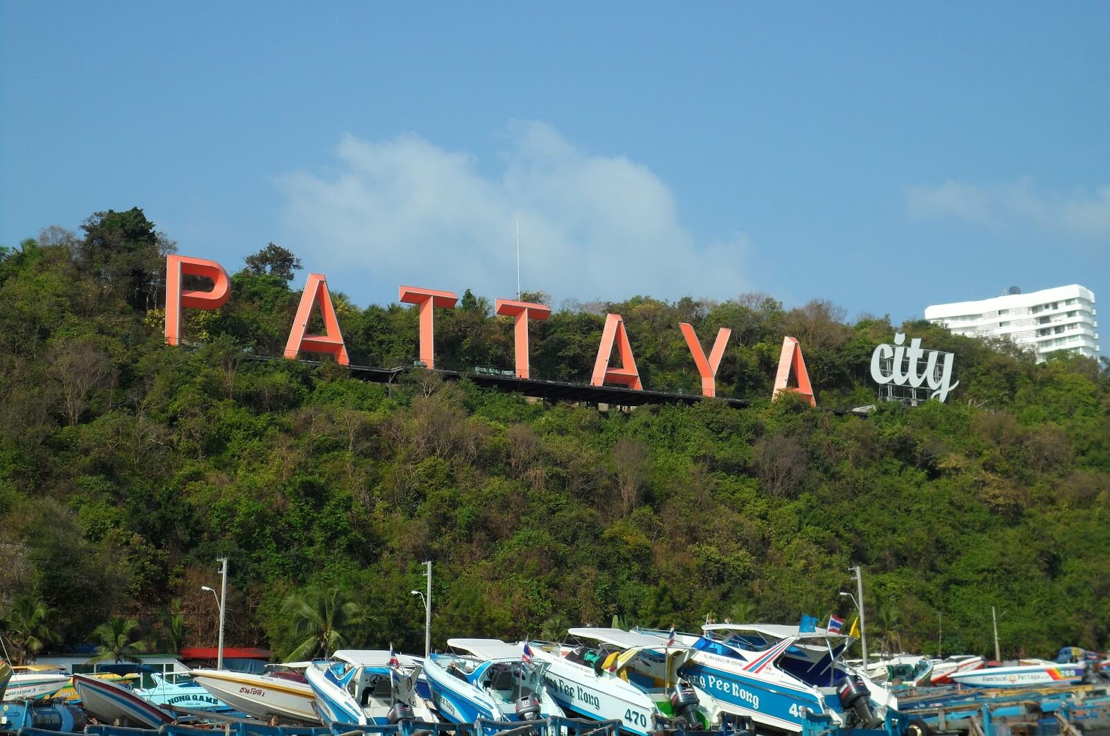 Pattaya City Sign