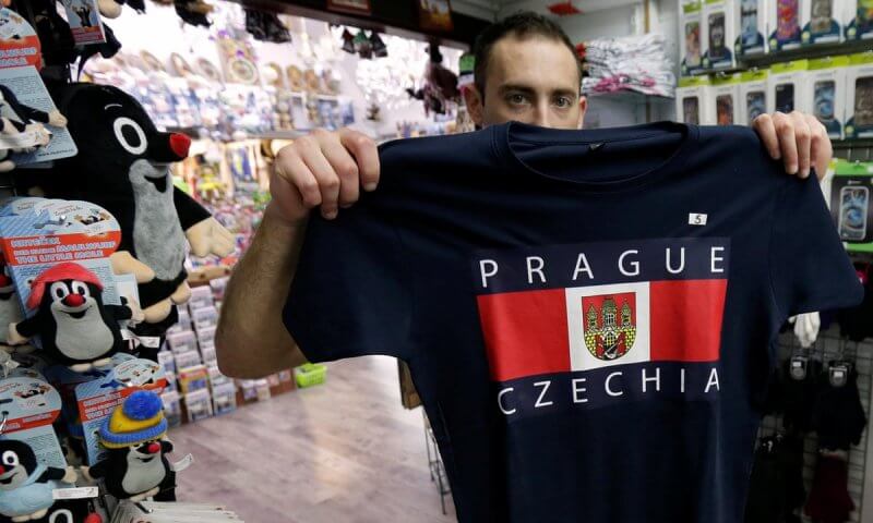 Футболка с символикой Чехии