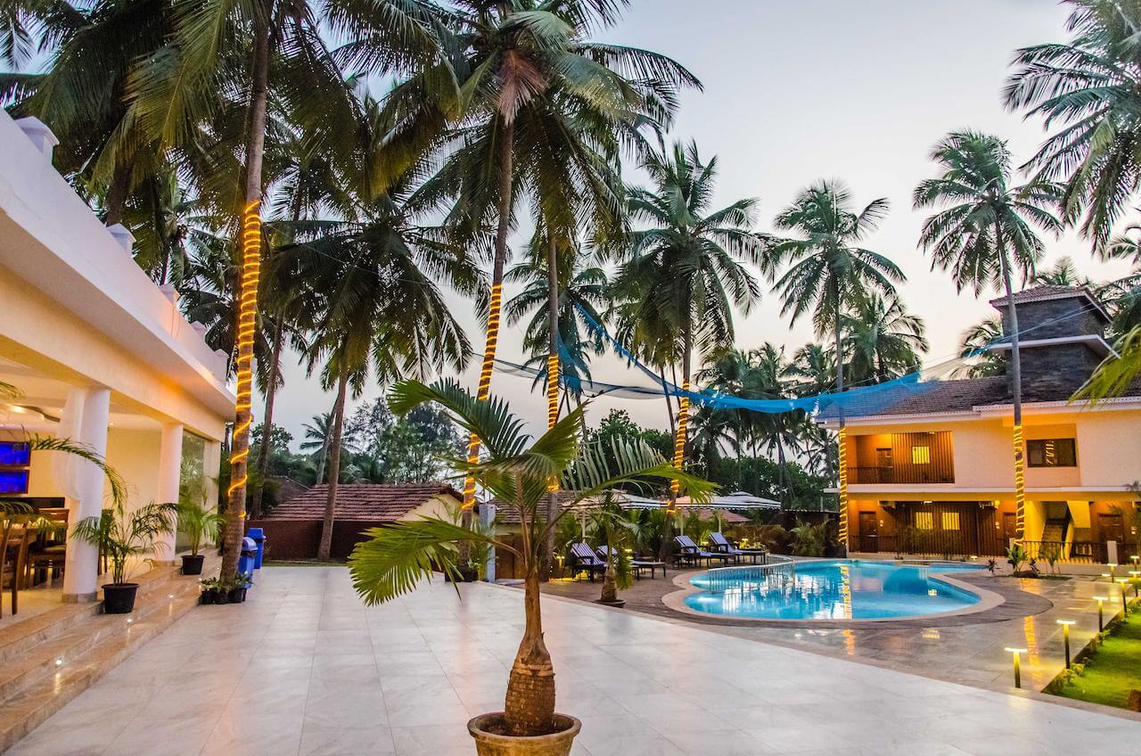 15 лучших отелей Гоа на первой береговой линии