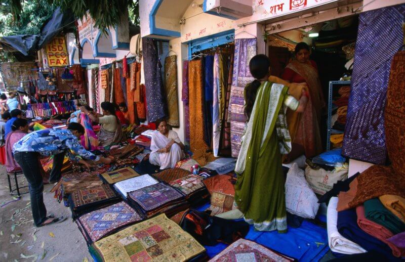 Рынок в Калькутте