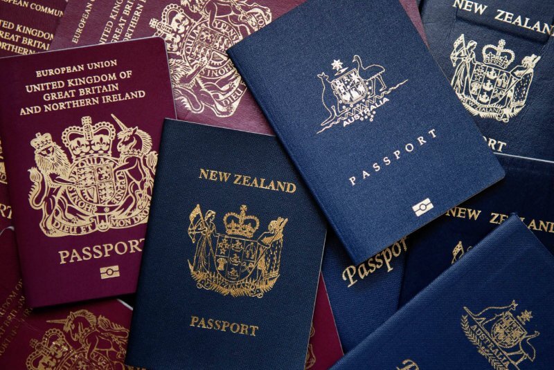 Паспорта разных государств