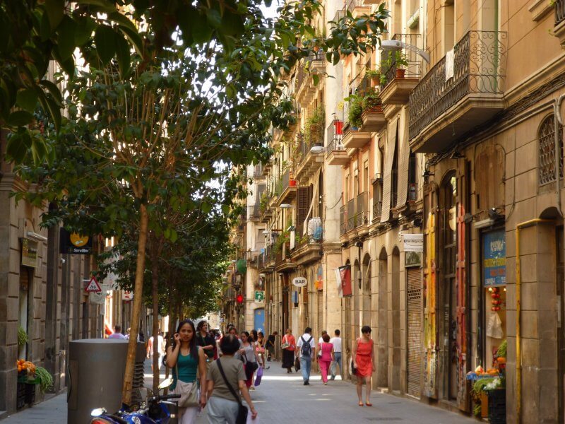 Район Раваль в Барселоне