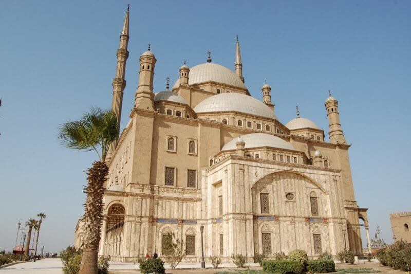 Вид на мечеть Мухаммеда Али