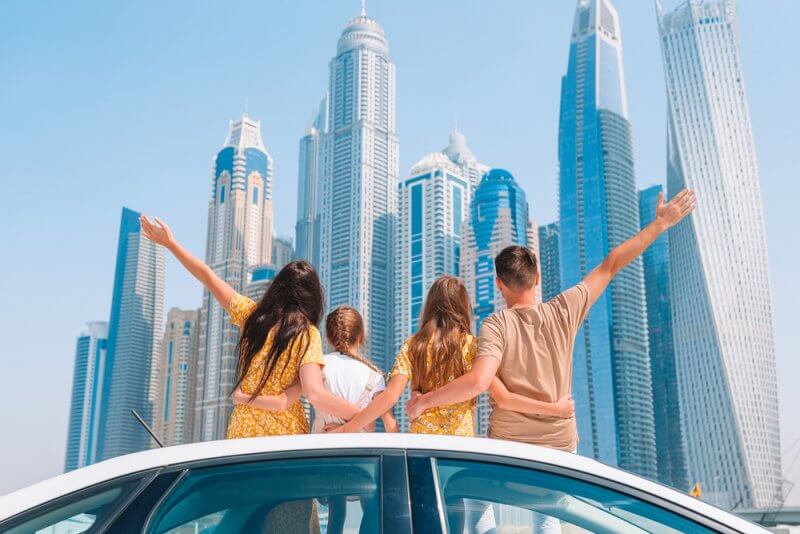 Семья в Дубае