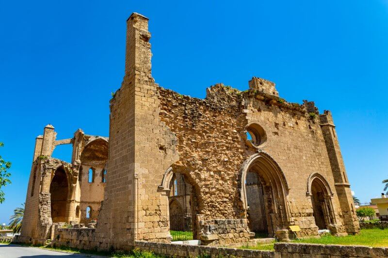 Руины церкви Святого Георгия латинян
