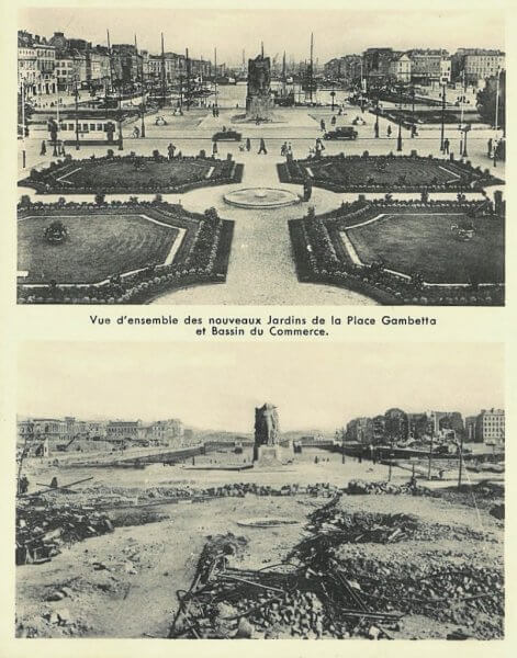 Фото города Гавр до и после войны