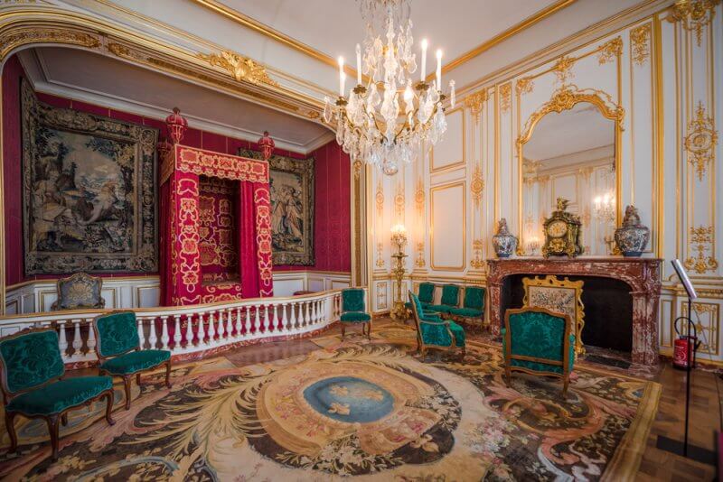 Одна из комнат замка Шамбор во Франции