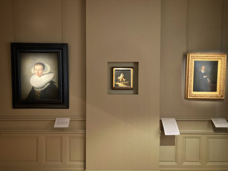 Картина Рембранта Бегство в Египет, музей Тура, Франция