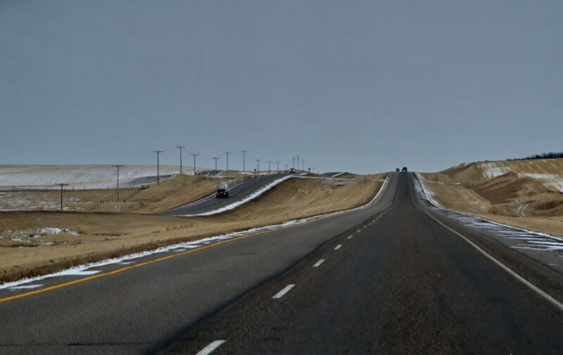 Транс-Канадская автомагистраль в Саскачеване