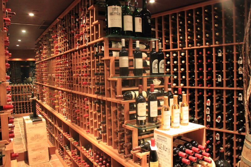 Коллекция вин в ресторане 360 в башне CN в Торонто