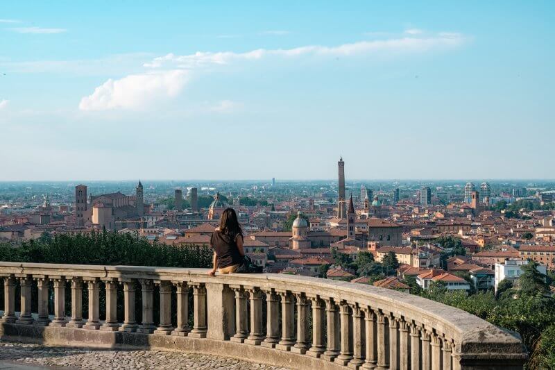 Вид со смотровой площадки San Michele in Bosco