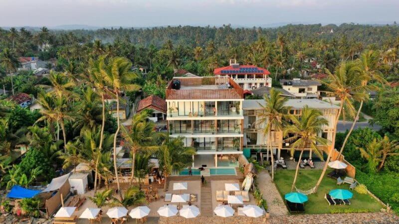 The Hotel в Ахангаме на южном побережье Шри-Ланки