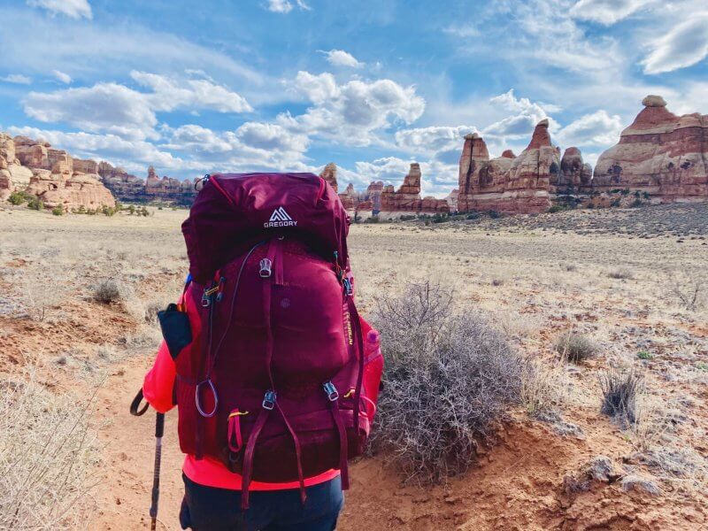 Пеший поход в пустыне Негев с запасом воды