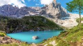 Lago di Sorapis в Италии: самоe голубое озеро Доломитов